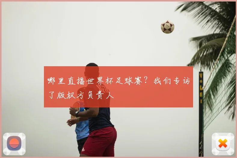 哪里直播世界杯足球赛？我们专访了版权方负责人